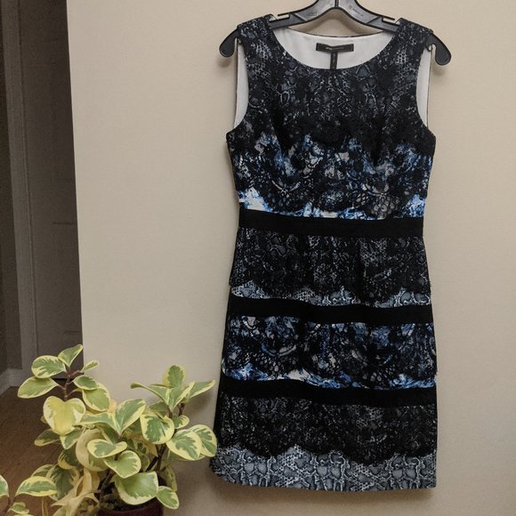 BCBGMaxAzria | Makenna Sleeveless Lace and… - Picture 3 of 5